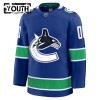 Vancouver Canucks tröja Customized Fanatics Premium 2024-25 Blå Hemma - NHL Tröjor Barn